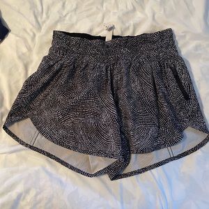 Lulu lemon athletic shorts dot pattern